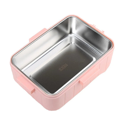 Inttox-🍱💖 Boîte à lunch mignonne en acier inoxydable