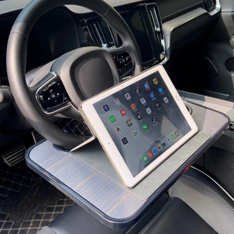 Inttox- Table à Manger Portable pour Volant 🍽️ – Plateau Multifonction pour Voiture