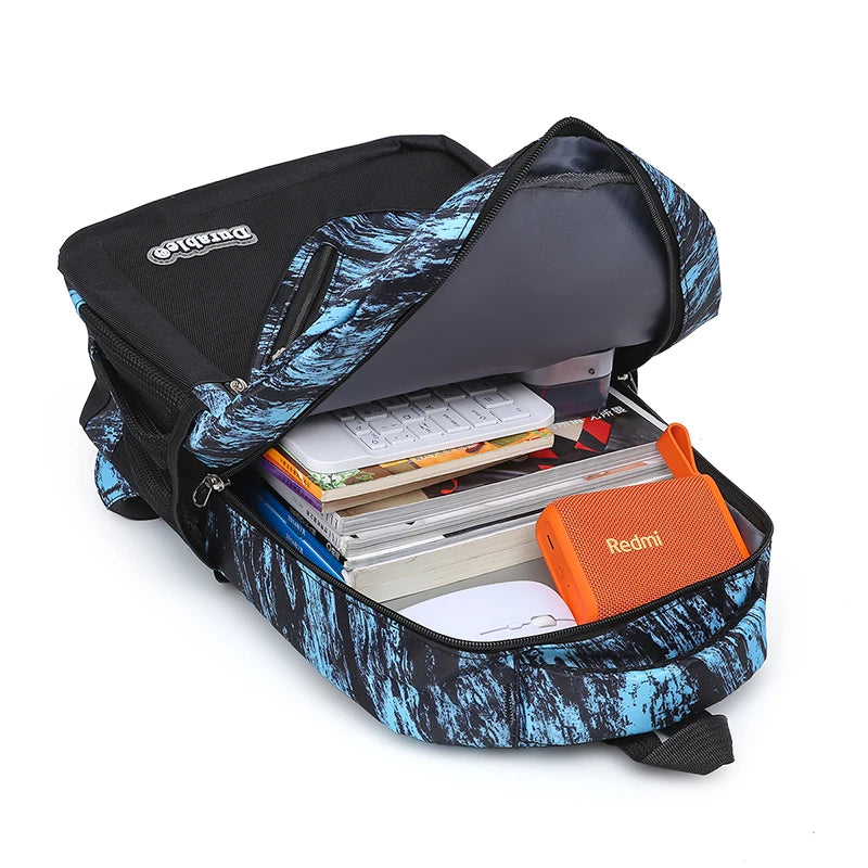 Inttox-🎒✨ Sac à Dos Scolaire Unisexe pour Enfants