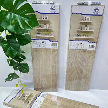 Inttox-🪞 Étagère Murale Flottante Finition Chêne