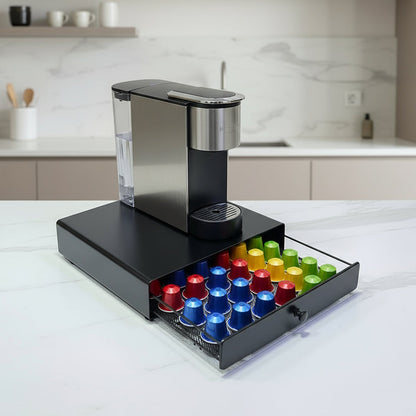 Inttox-☕ Tiroir à Capsules Nespresso & Dolce Gusto