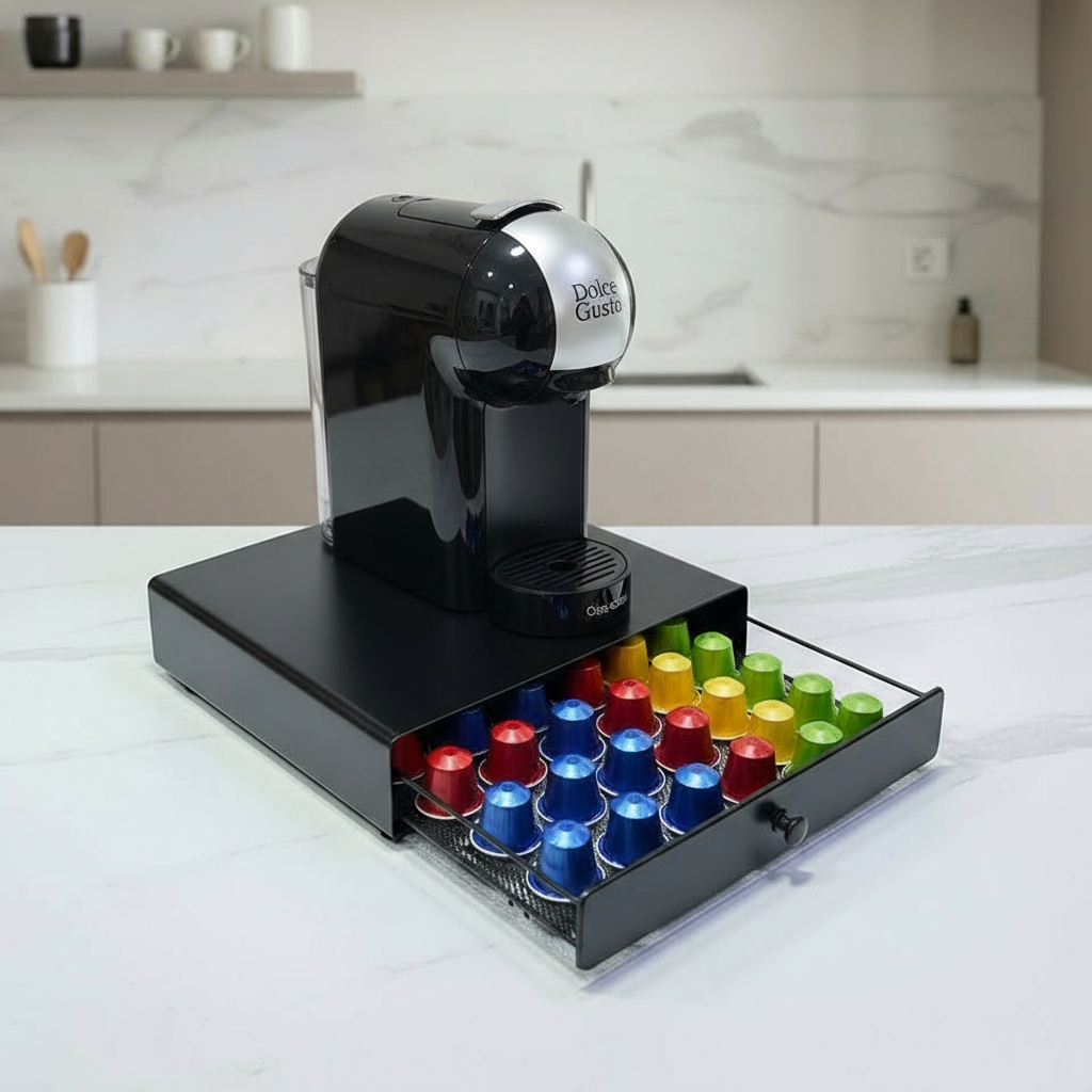 Inttox-☕ Tiroir à Capsules Nespresso & Dolce Gusto