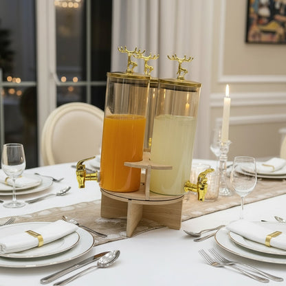 Inttox-Distributeur de boisson triple 5.5 L