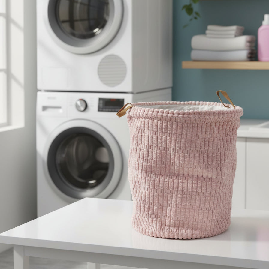 Inttox-🧺 Paniers de Rangement en Tissu Doux