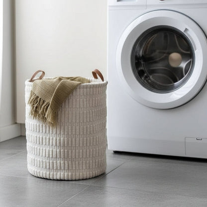 Inttox-🧺 Paniers de Rangement en Tissu Doux