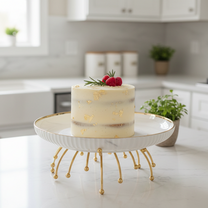 Inttox-Plateaux de Service Inttox sur Pied Doré