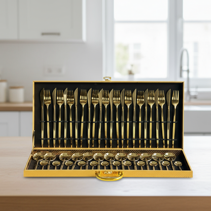 Pack Famille inttox Art de la Table Doré