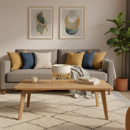 Inttox-Ensemble de Plats sur Support Doré Inttox