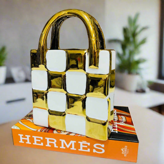 Inttox-👜✨ Vases en Céramique "Luxury Handbag🌿🌟