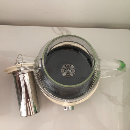 Inttox-☕🔌 Bouilloire Électrique en Verre – Rapide, Élégante & Sécurisée 💧