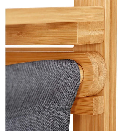Inttox-🧺🌿 Panier à Linge en Bambou – Organisateur Élégant pour Salle de Bain 🛁✨