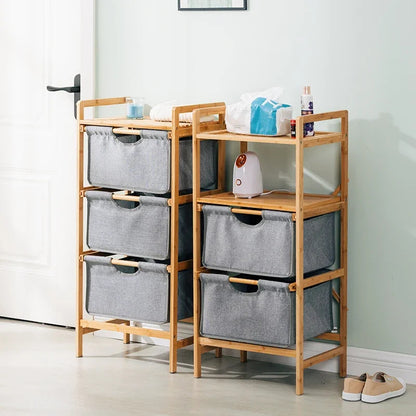 Inttox-Miroir à Linge en Bambou Naturel 🪵🪞