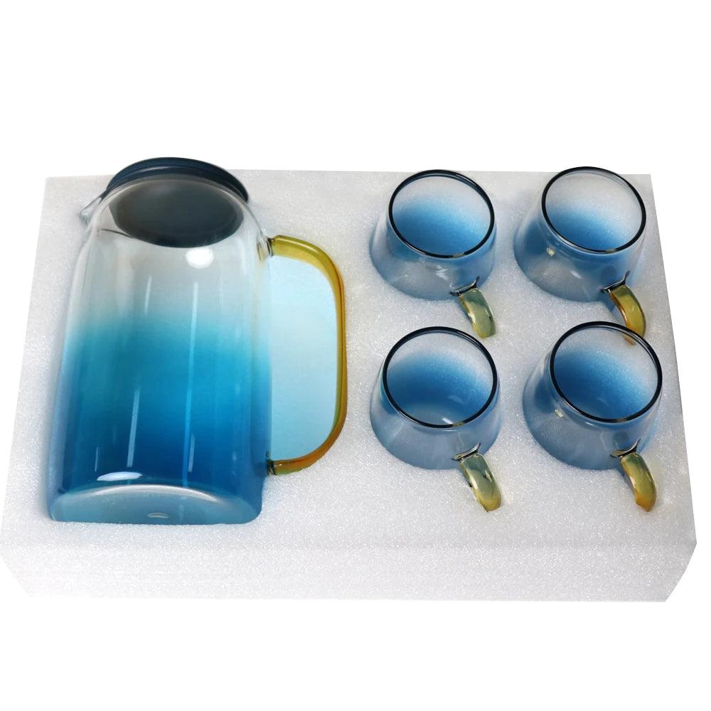 Inttox-Pichet à Eau en Verre Polyvalent 5 piece - Inttox