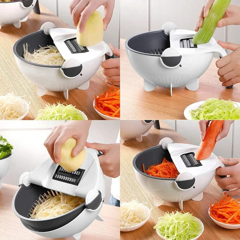 Inttox-🔪 Coupe-légumes Multifonction 9 en 1