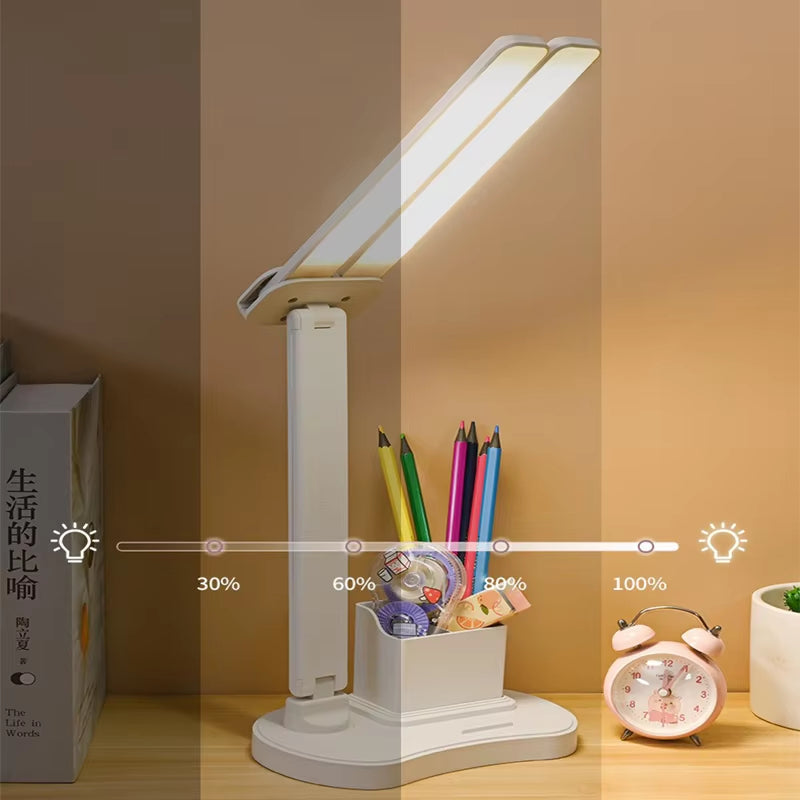 Inttox- Lampe de Table LED 🌟 – Recharge USB 🔋