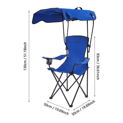 Inttox-🎣🪑 Chaise de Pêche Pliable avec Auvent