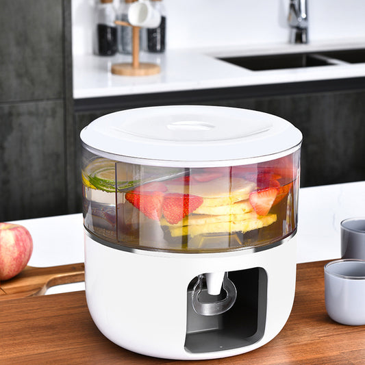 Inttox-Seau à Eau Personnalisé avec Robinet - Grand Seau à Boisson Froide