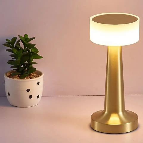 Inttox-Lampe de Table en Métal à Variation Tactile pour une Ambiance Chaleureuse - Inttox