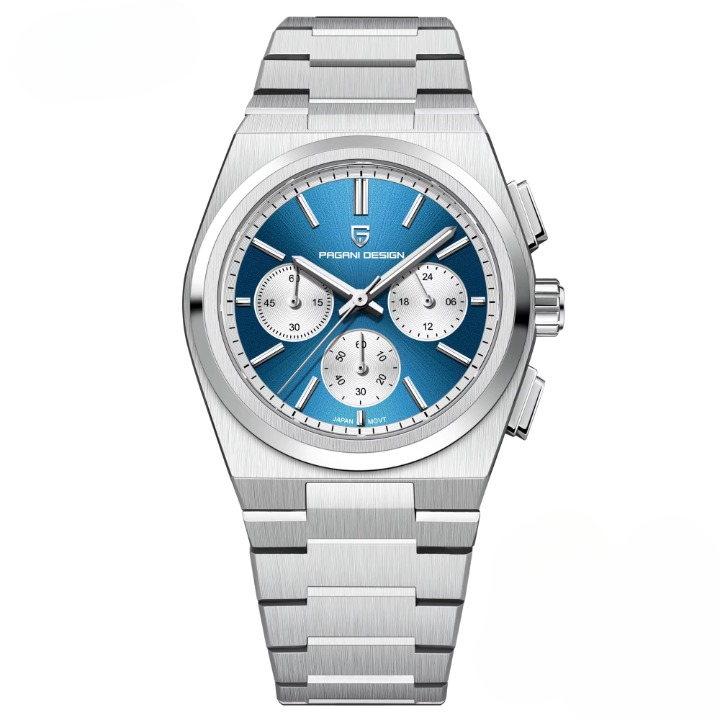 ⌚ PAGANI DESIGN 💼 Montre Homme Quartz Chronographe 🔥 Style Business – Montre de Luxe Haut de Gamme pour Hommes Élégants