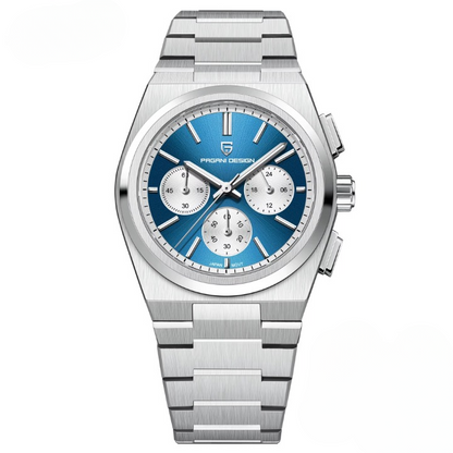 ⌚ PAGANI DESIGN 💼 Montre Homme Quartz Chronographe 🔥 Style Business – Montre de Luxe Haut de Gamme pour Hommes Élégants