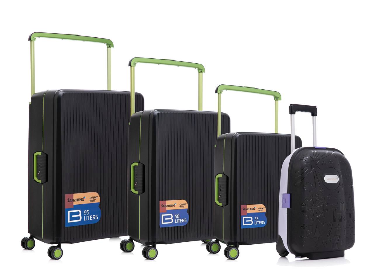 Inttox-🎒✨ Set de 4 Valises Design