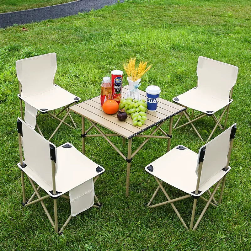 Inttox-🪑🌲 Chaise pliante portative – Camping & plein air – Légère et robuste