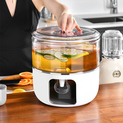 Inttox-Seau à Eau Personnalisé avec Robinet - Grand Seau à Boisson Froide
