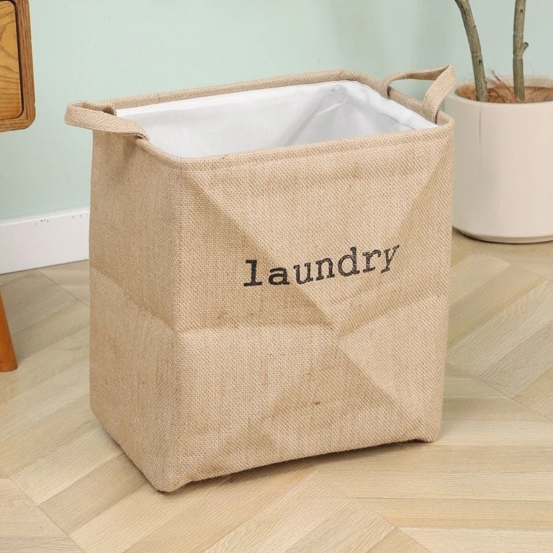 Inttox-Panier Pliable de Luxe pour Linge de Salle de Bain