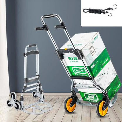 Inttox-🛒 Chariot Pliable Ultra-Robuste 🚚 – Charge Max 120 kg & Hauteur Réglable