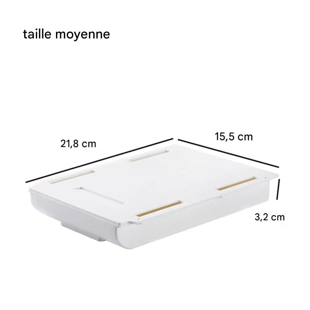 Inttox-Support de table auto-adhésif, rangement sous tiroir, porte-crayon ✏️
