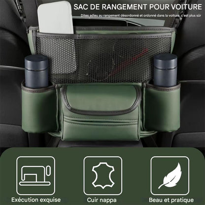 Inttox-Sac de Rangement en Cuir pour Siège de Voiture 🚗