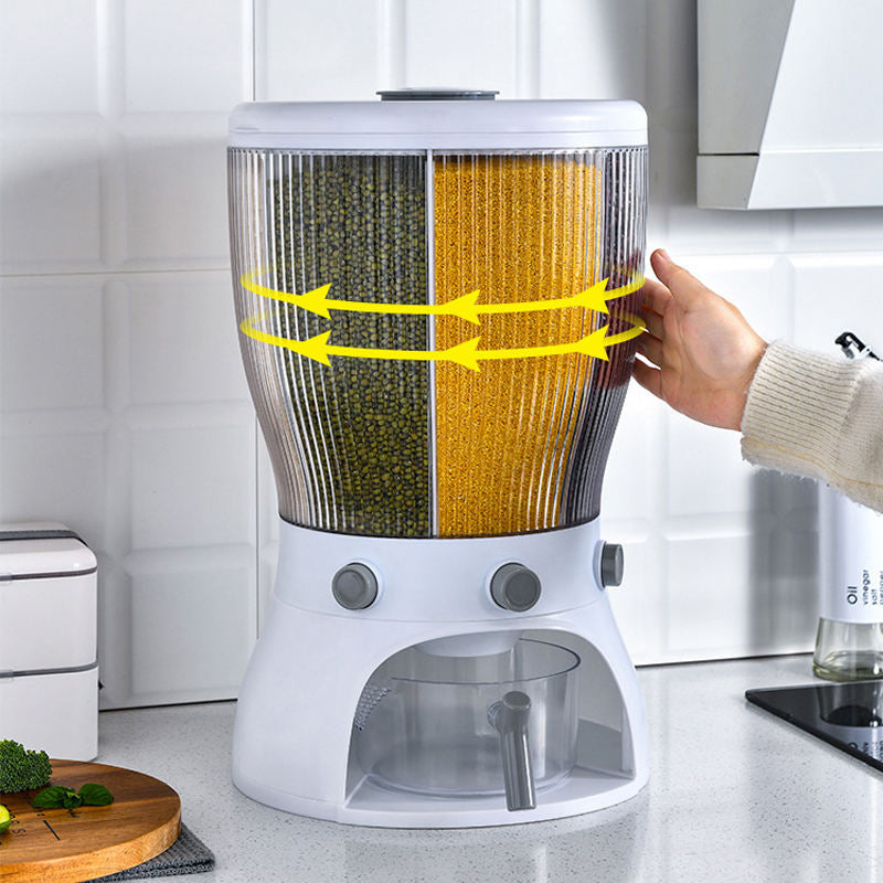 Inttox-🍚 Distributeur de Stockage de Cuisine en Plastique 🌿
