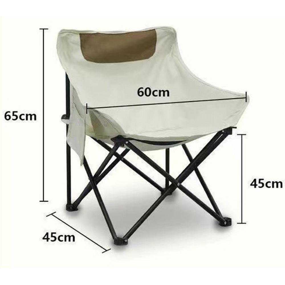 Inttox-Chaise Pliante Légère Portable pour Camping, Pique-Nique, Plage, Pêche, Barbecue et Festivals