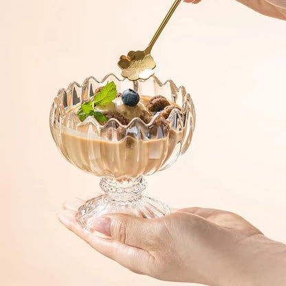 Inttox-Verre de Norme pour Crème Glacée et Dessert 6 piece