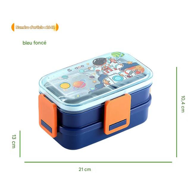 Inttox-🍱🐾 Boîte à lunch en acier inoxydable