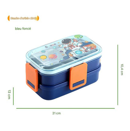 Inttox-🍱🐾 Boîte à lunch en acier inoxydable