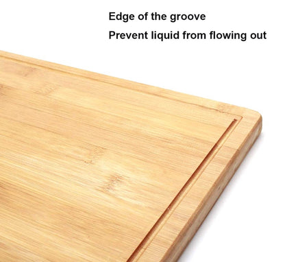 Inttox-Planche à Découper en Bambou Organique