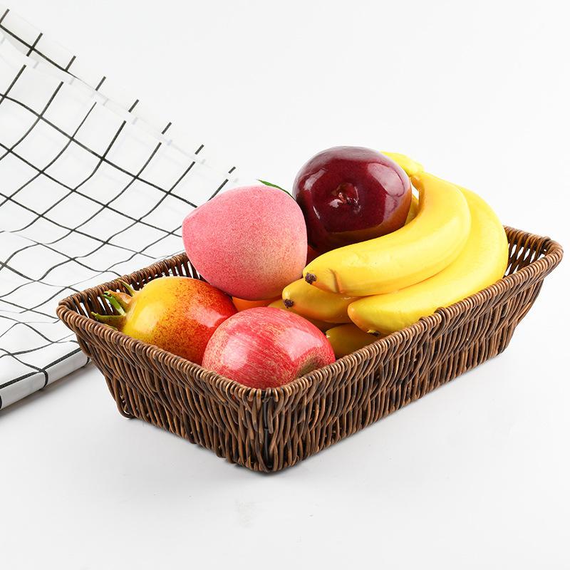 Inttox-Panier à Pain et à Fruits, Panier de Décoration Alimentaire