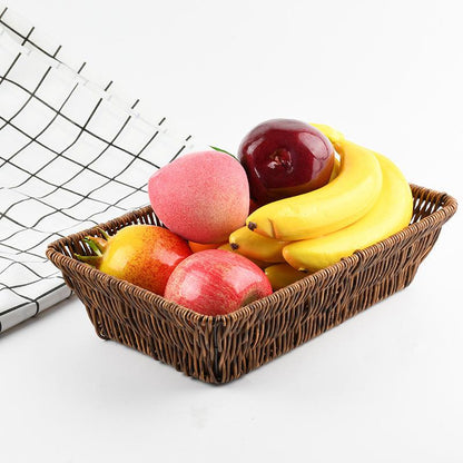 Inttox-Panier à Pain et à Fruits, Panier de Décoration Alimentaire