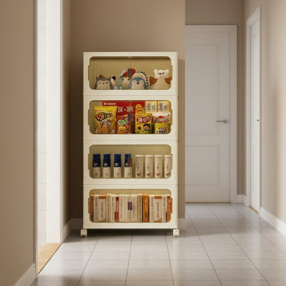 Inttox-Boîte de Rangement Plastique Transparent