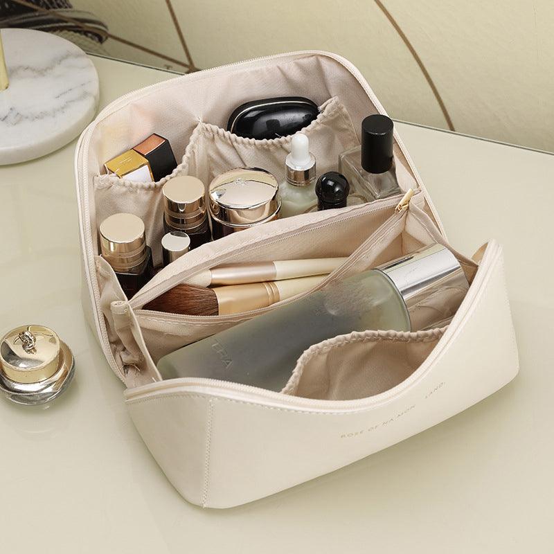 Inttox-Organisateur de Maquillage de Voyage Élégant, Pochette de Rangement - Inttox