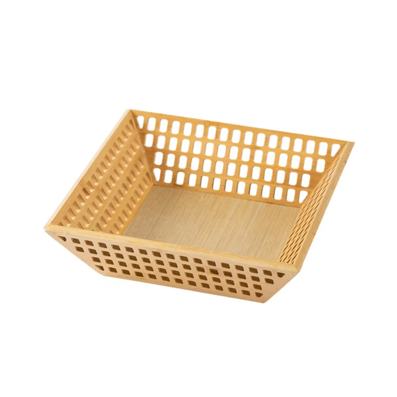 Inttox-🥖🍎 Panier Inttox en Bambou – 3 piece