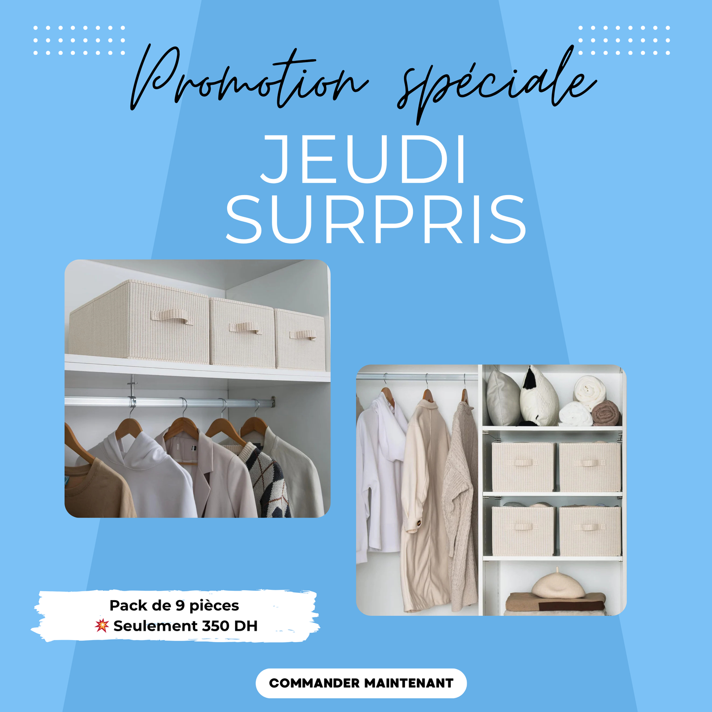 Jeudi Surprise – Pack Rangement Inttox (9 pièces)