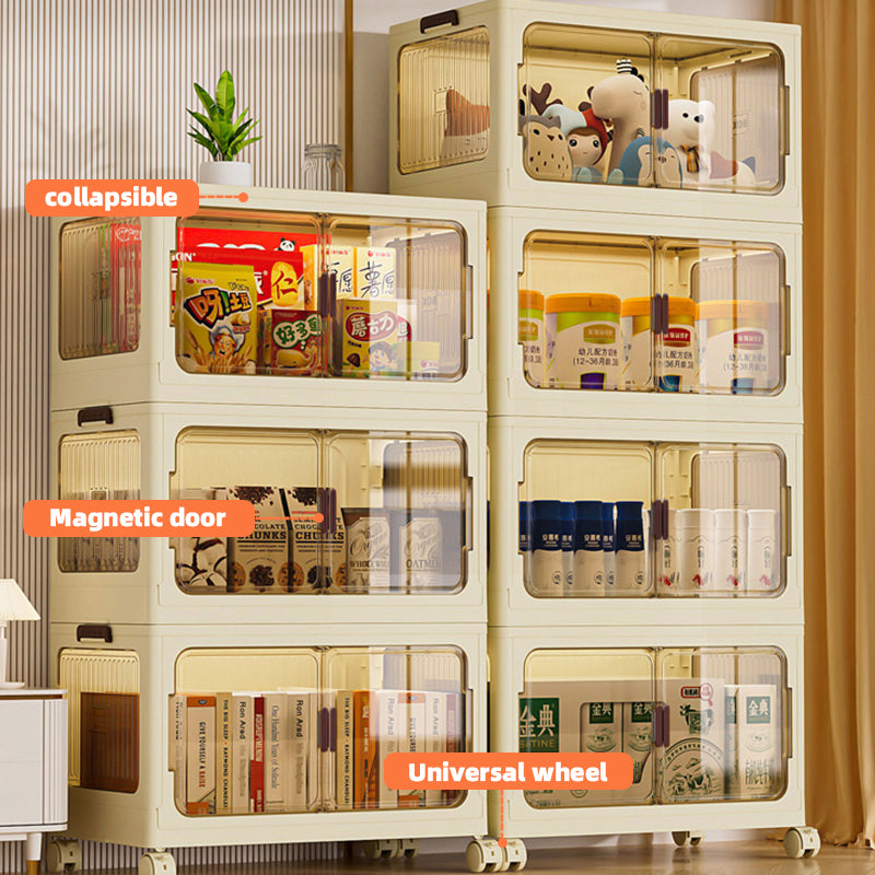 Inttox-Boîte de Rangement Plastique Transparent