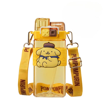 Inttox-🥤 Tasse Inttox Kids – Tasse de Voiture avec Paille Intégrée, Style Dessin Animé