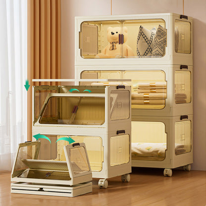 Inttox-Boîte de Rangement Plastique Transparent