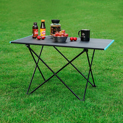 Inttox-Table Pliante d'Extérieur Ultralégère pour Barbecue et Camping - Inttox