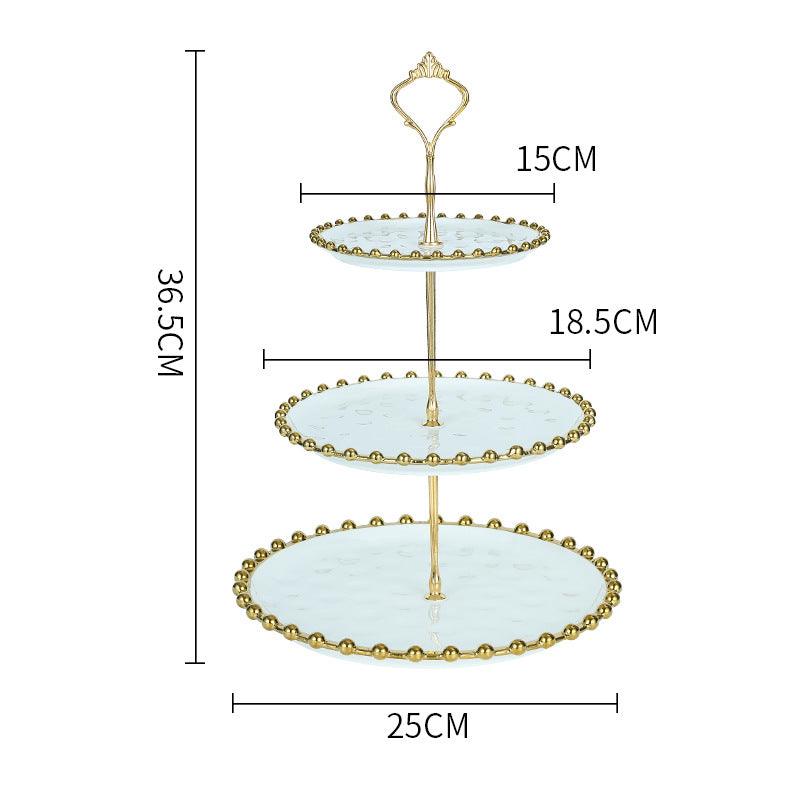 Inttox-Centre de Table en Céramique Dorée - Élégance et Raffinement à Votre Table - Inttox