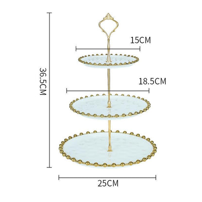 Inttox-Centre de Table en Céramique Dorée - Élégance et Raffinement à Votre Table - Inttox