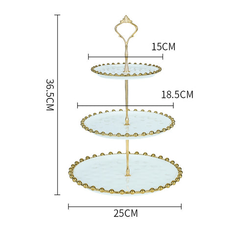 Inttox-Centre de Table en Céramique Dorée - Élégance et Raffinement à Votre Table - Inttox